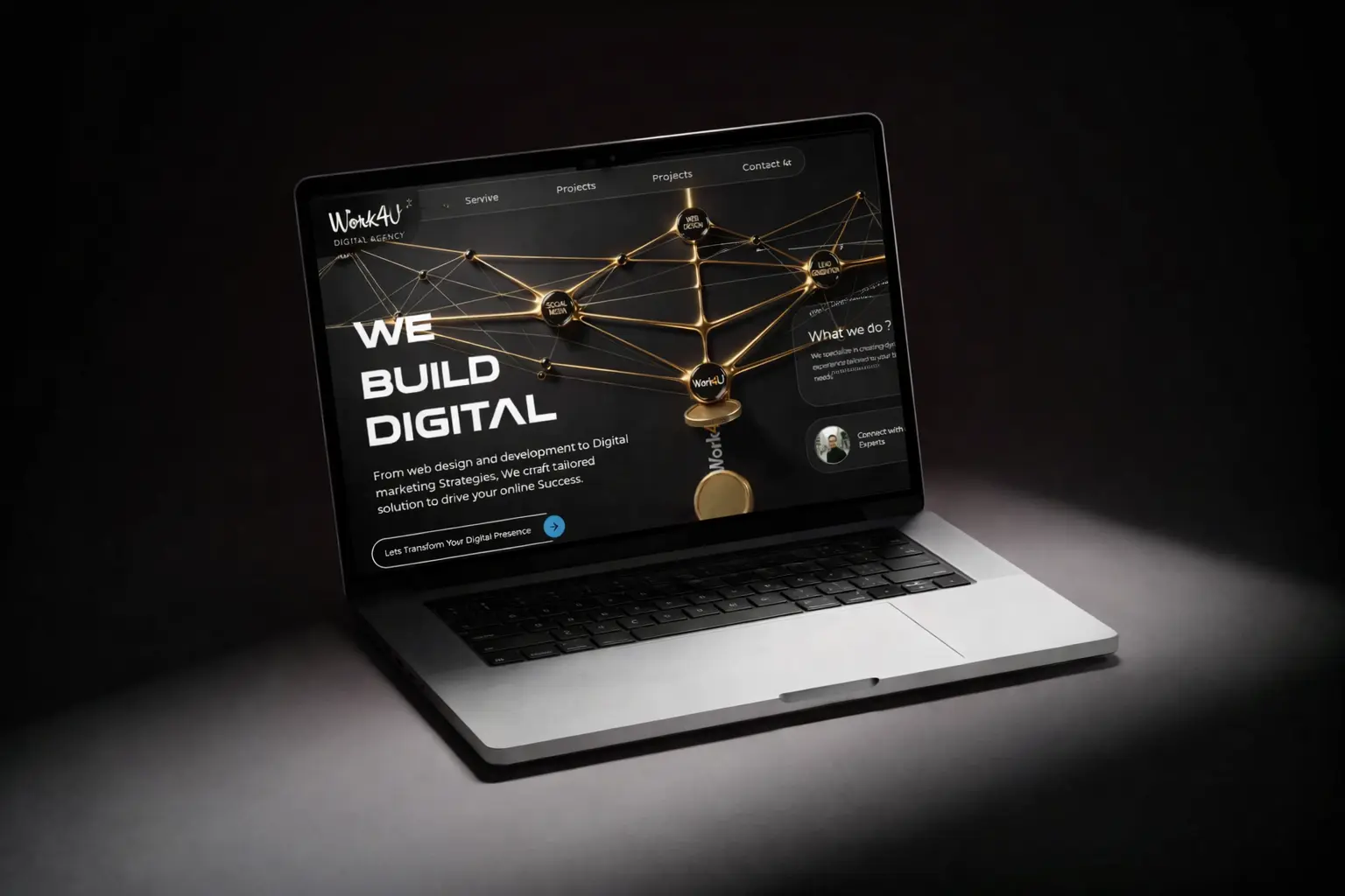 Kinimatic - SMMA Agency Website by Quroix Labs