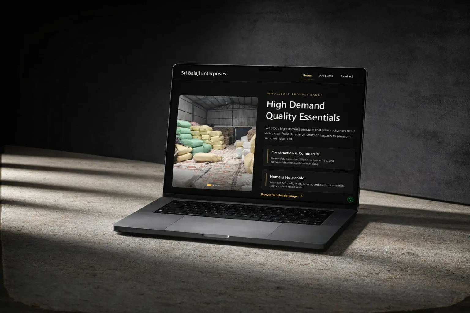 Peak - Wholesale Product Catalogue by Quroix Labs